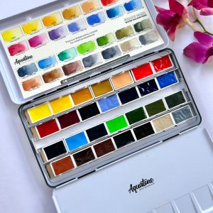 Aquatone Artist Watercolour Pan Set - 28 Full Pans