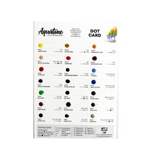 Aquatone Artist Watercolour Dot Card